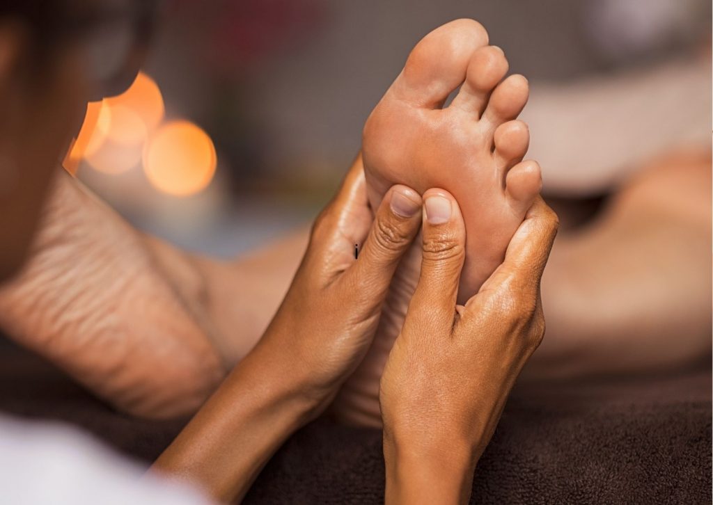 Réflexologie plantaire